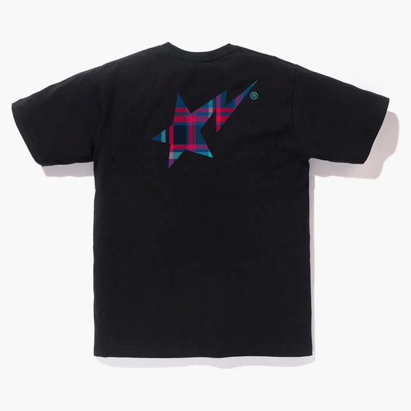 Bape Check Bapesta Tea Black/Navy
