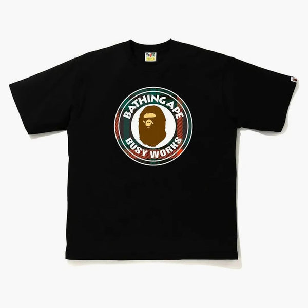 Bape Check Busy Works Relaxed Tea Black/Green