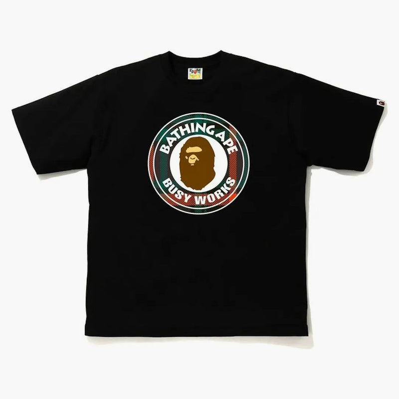 Bape Check Busy Works Relaxed Tea Black/Green