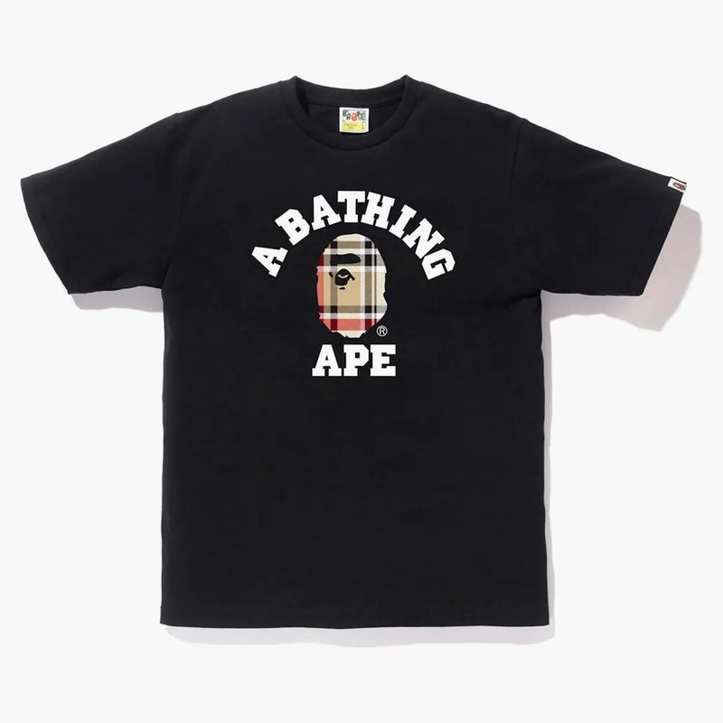 Bape Check College Tea Black/Beige