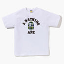 Bape Check College Tea (SS23) White Green