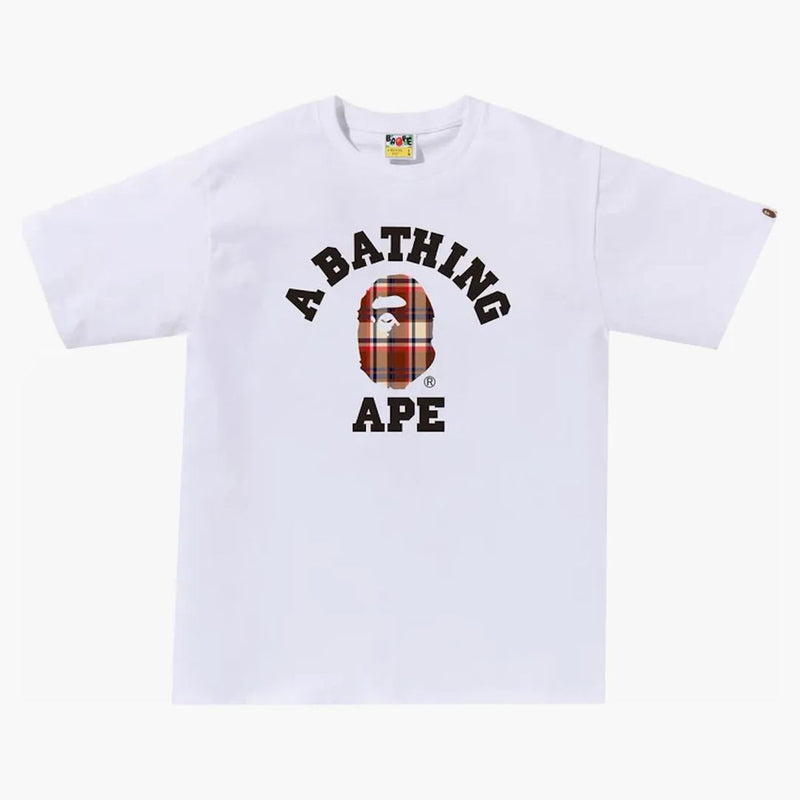BAPE CHECK COLLEGE TEA VIT