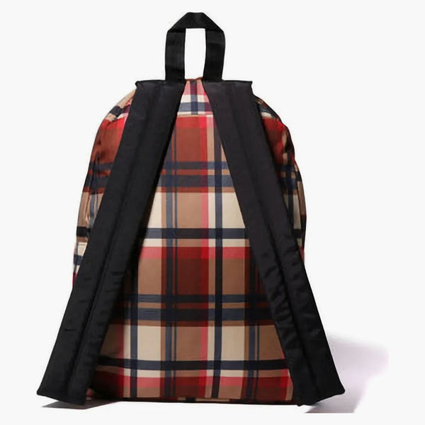Bape Check Daypack Backpack Red