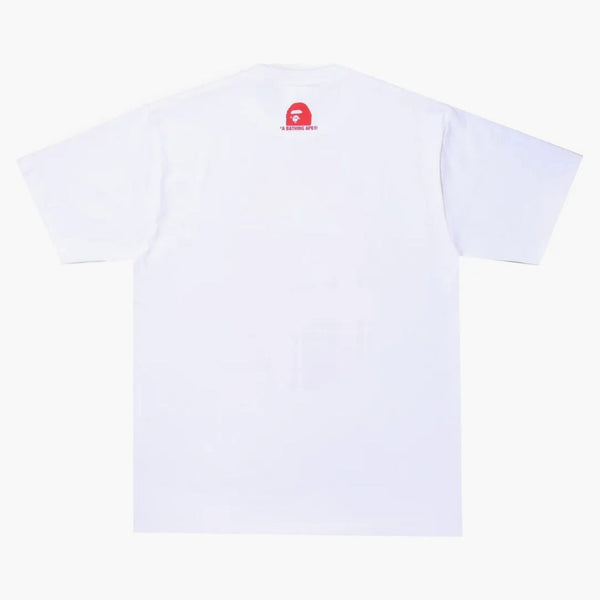 Bape Check Gift Ape Head Tea White