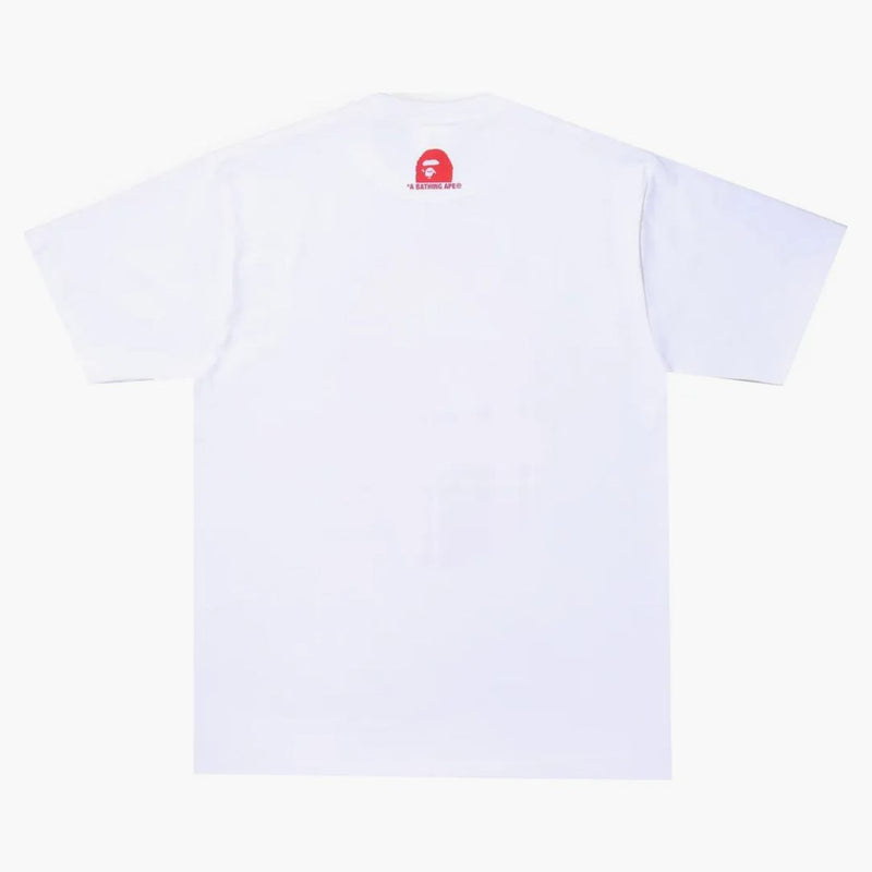 Bape Check Gift Ape Head Tea White