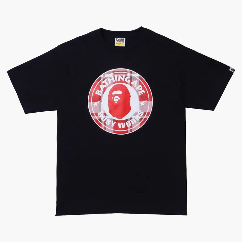 Bape Check Gift Busy Works Tea Black