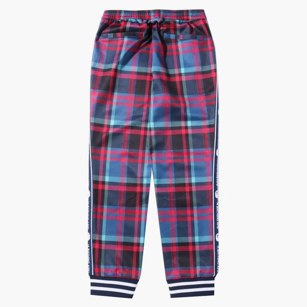 BAPE Check Jersey Pants Navy