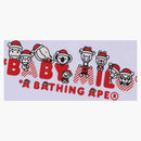 Bape Christmas Baby Milo Tea (FW23) White