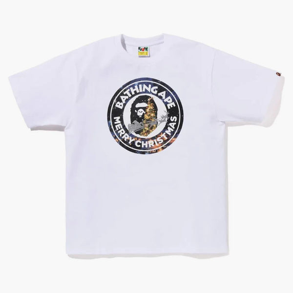Bape Christmas Busy Works Tea (FW22) White