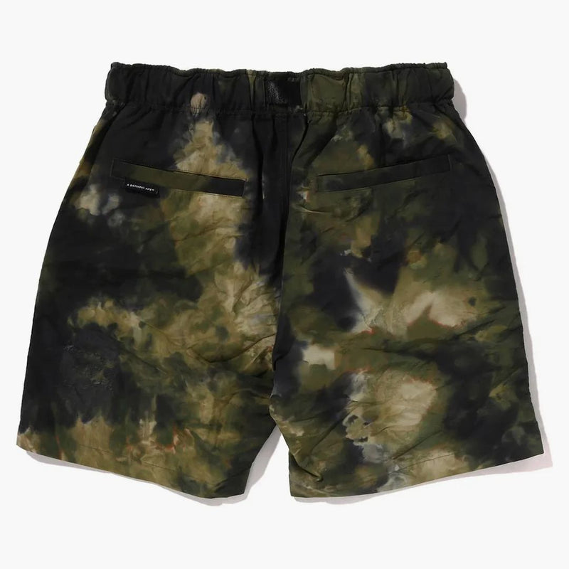 Bape Chusen Dye Eazy Shorts Olive DRAB