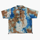 Bape Chusen One Point Open Collar Shirt Blue