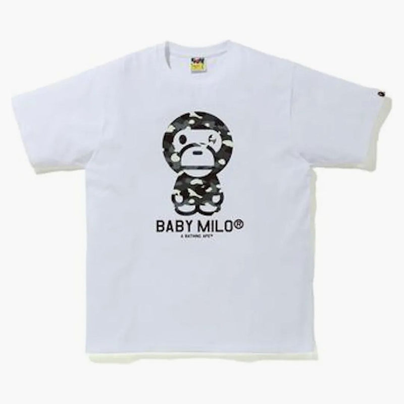 Bape City Camo Baby Milo Tee White