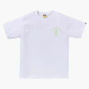 Bape City Camo College Ats Tee White