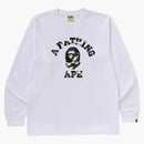 Bape City Camo College L/s Tee White