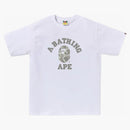 Bape City Camo College Tee White/grey
