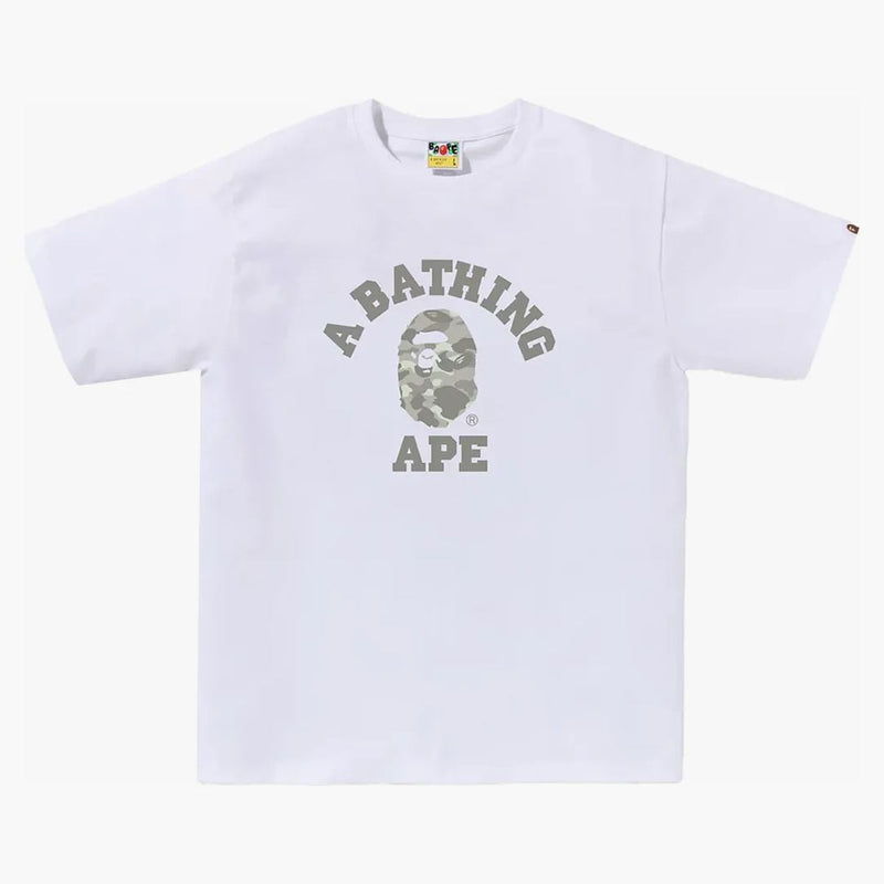 Bape City Camo College Tee White/Grey