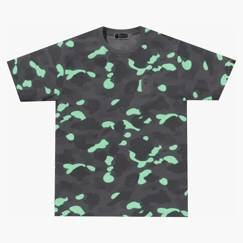 Bape City camo grande scimmia tee tee grigio