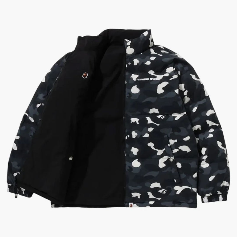 Bape City Camo Reverzibilní bunda černá