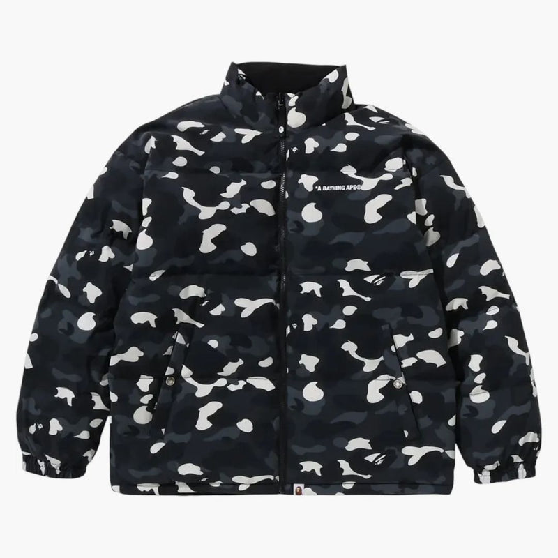 Bape City Camo Reverzibilní bunda černá