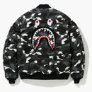 Bape City Camo Shark Ma-1 Black