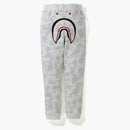 Bape City Camo Shark Slim Sweatpants White
