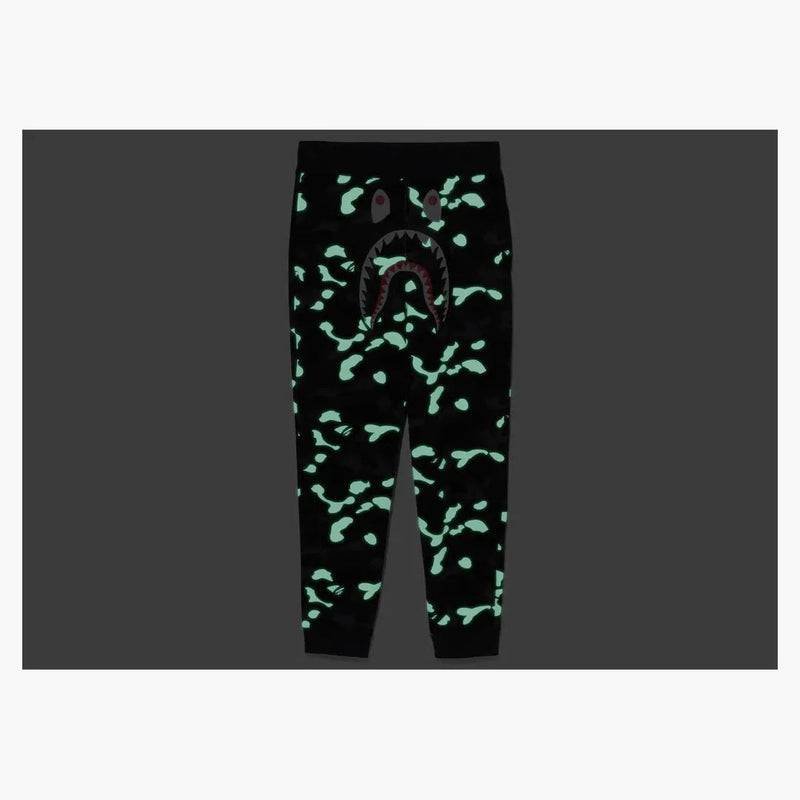 Bape City Camo Shark Sweatpants Black