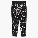 Bape City Camo Shark Sweatpants Black