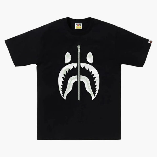 Bape City Camo Shark Tee (ss25) Black