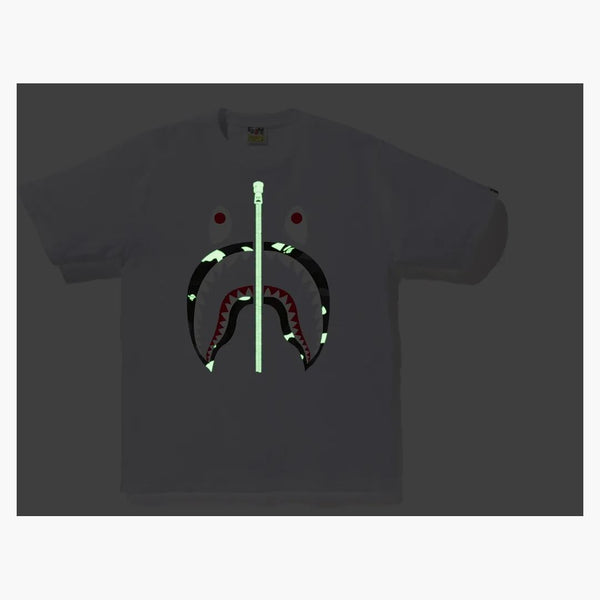Bape City Camo Shark Tee White/Black