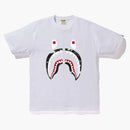 Bape City Camo Shark Tee White/black