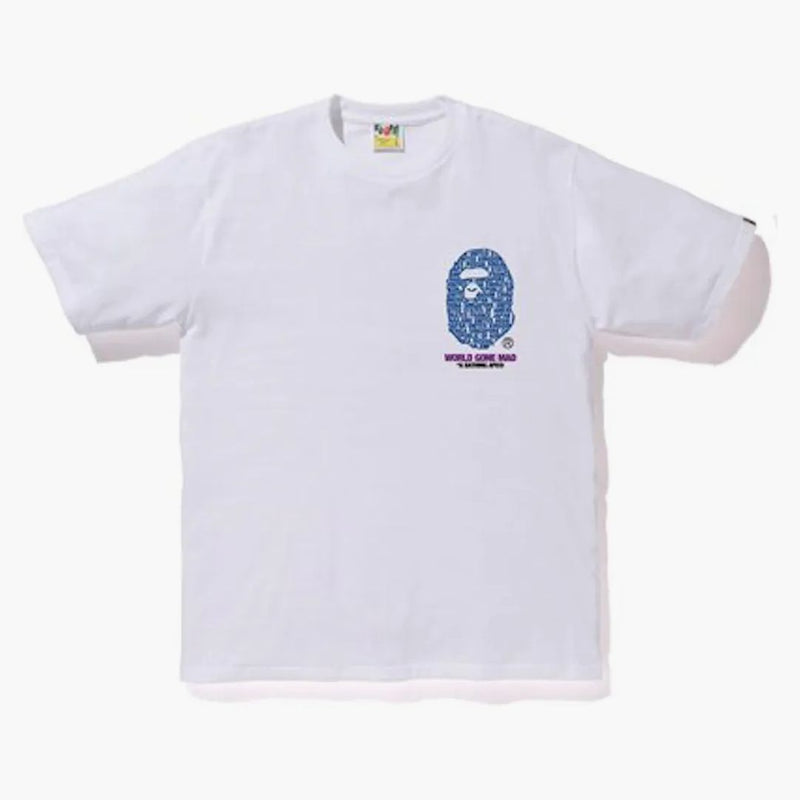Bape City Hong Kong Ape Head Tee White