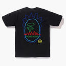 Bape City Hong Kong Outline Tea Black
