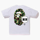 Bape City Tokyo Abc Camo Tee White
