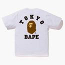Bape City Tokyo Ape Head Tee White