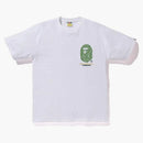Bape City Tokyo Ape Head Tee White