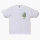 Bape City Tokyo Big Ape Head Tea White