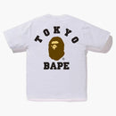 Bape City Tokyo College Tee White
