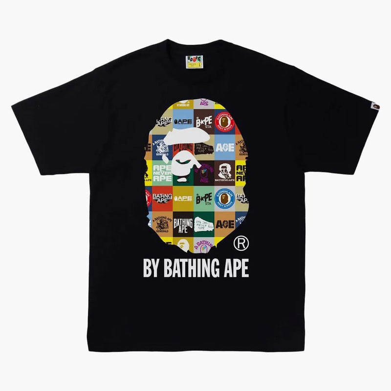 Bape Classic Logo Ape Head Tea Black