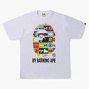 Bape Classic Logo Ape Head Tee White