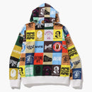 Bape Classic Logo Loose Fit Pullover Hoodie Multi