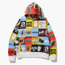Bape Classic Logo Loose Fit Pullover Hoodie Multi