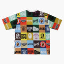 Bape Classic Logo Relaxed Fit Tee Multi