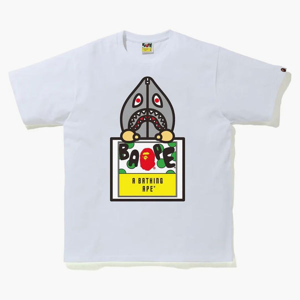 Bape Classic Milo Shark #3 Tee White