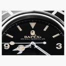BAPE Classic Type 1 Bapex Watch (SS21) Silver