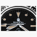 BAPE Classic typ 1 Nato Bapex Watch (SS21) Silver