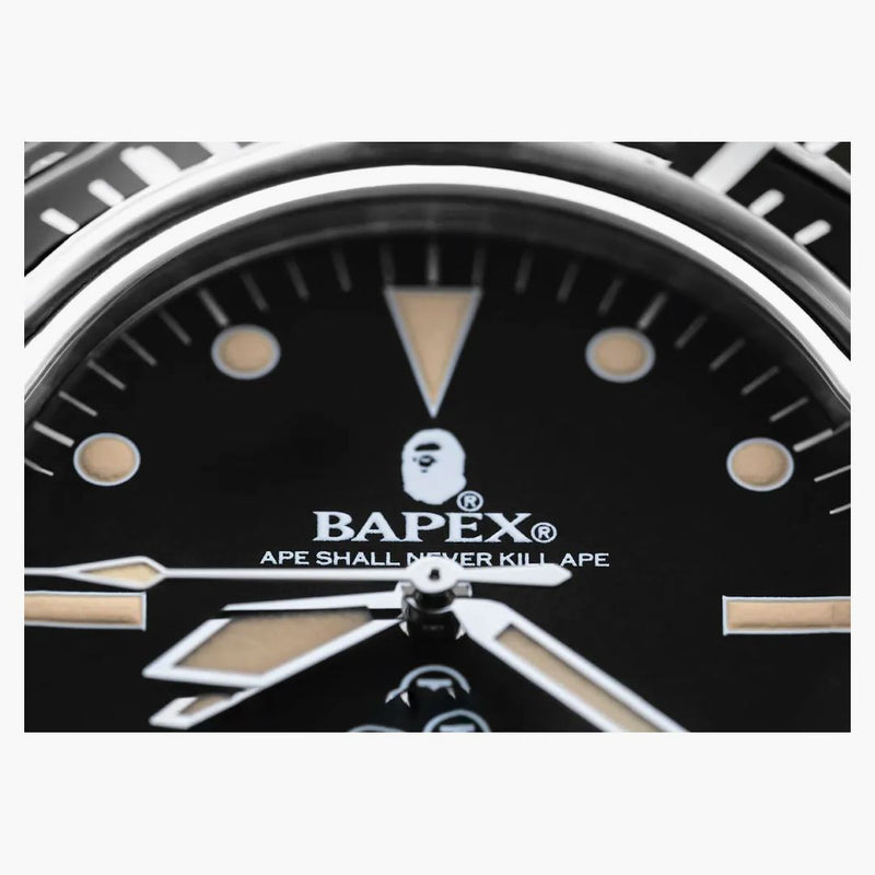 Bape Classic Type 1 Nato Bapex Watch (ss21) Silver