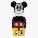 Bearbrick X Cleverin X Disney Mickey Mouse 200% Air Ambresvering Figura