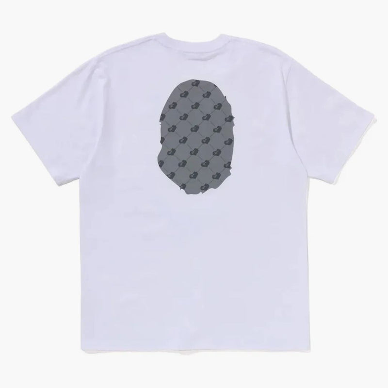 Bape Cloud Head Monogram Big Ape Head Tee White