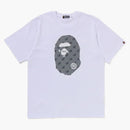 Bape Cloud Head Monogram Big Ape Head Tee White