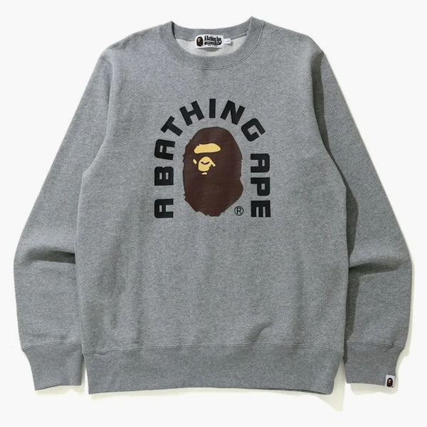 Bape College 2020 Crewneck Grey